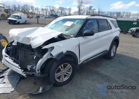 2023 Ford Explorer Xlt from USA, damaged, VIN 1FMSK8DH7PGA87300